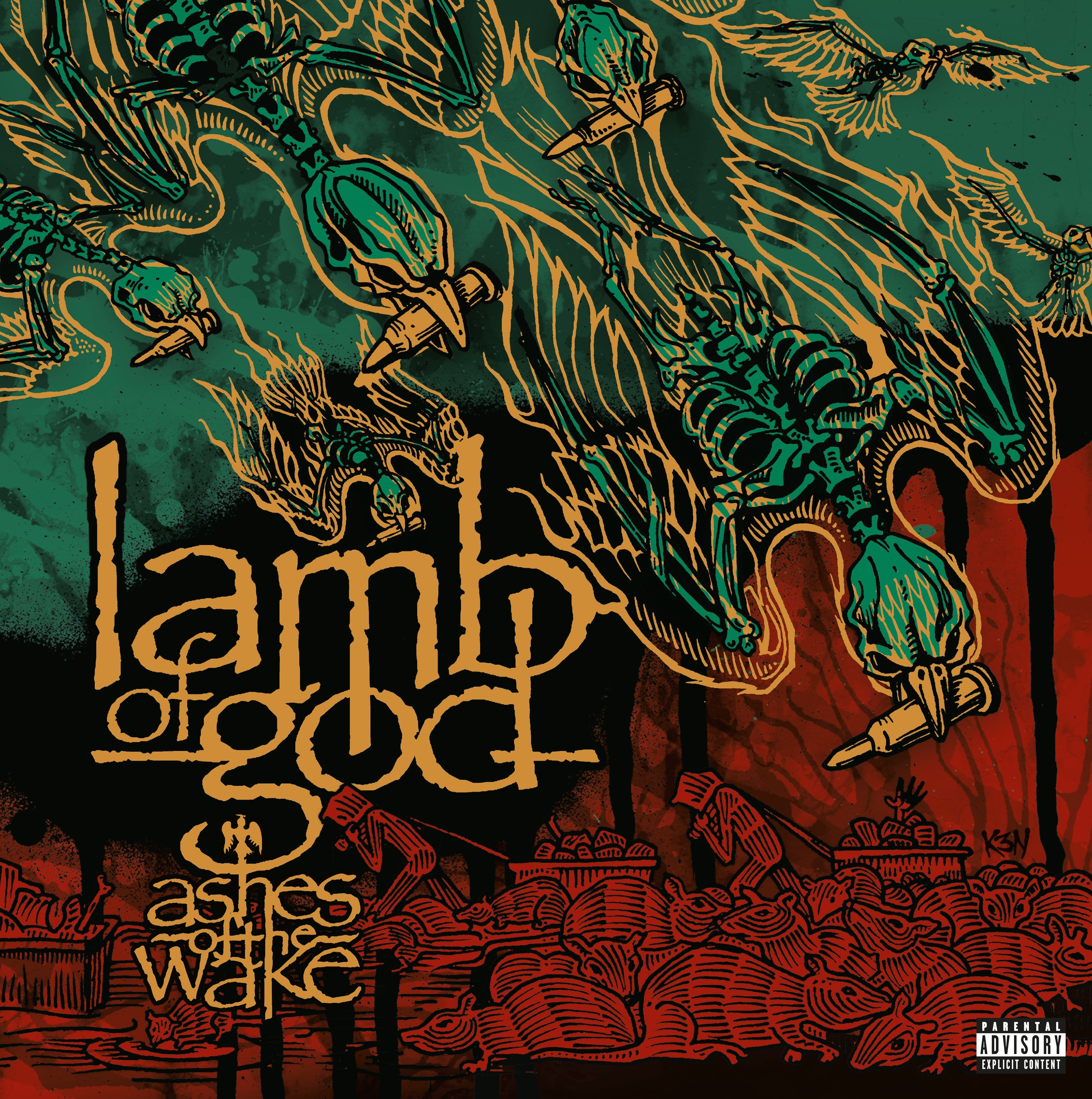 Image of Artwork for Lamb of God's Ashes of the Wake (20th Anniversary Edition) (2CD)